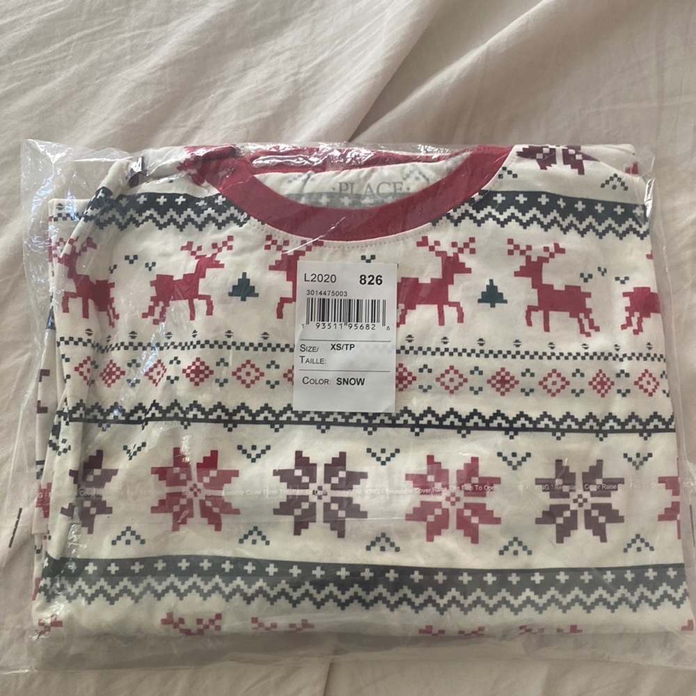 NWT unisex Adult Pajama set